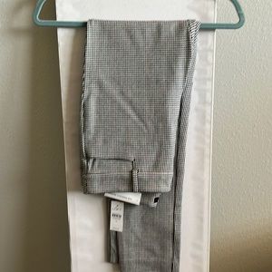 NWT The Loft Perfect Skinny pant size 6/houndstooth pattern